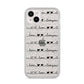 I Love You Repeat iPhone 14 Plus Glitter Tough Case Starlight