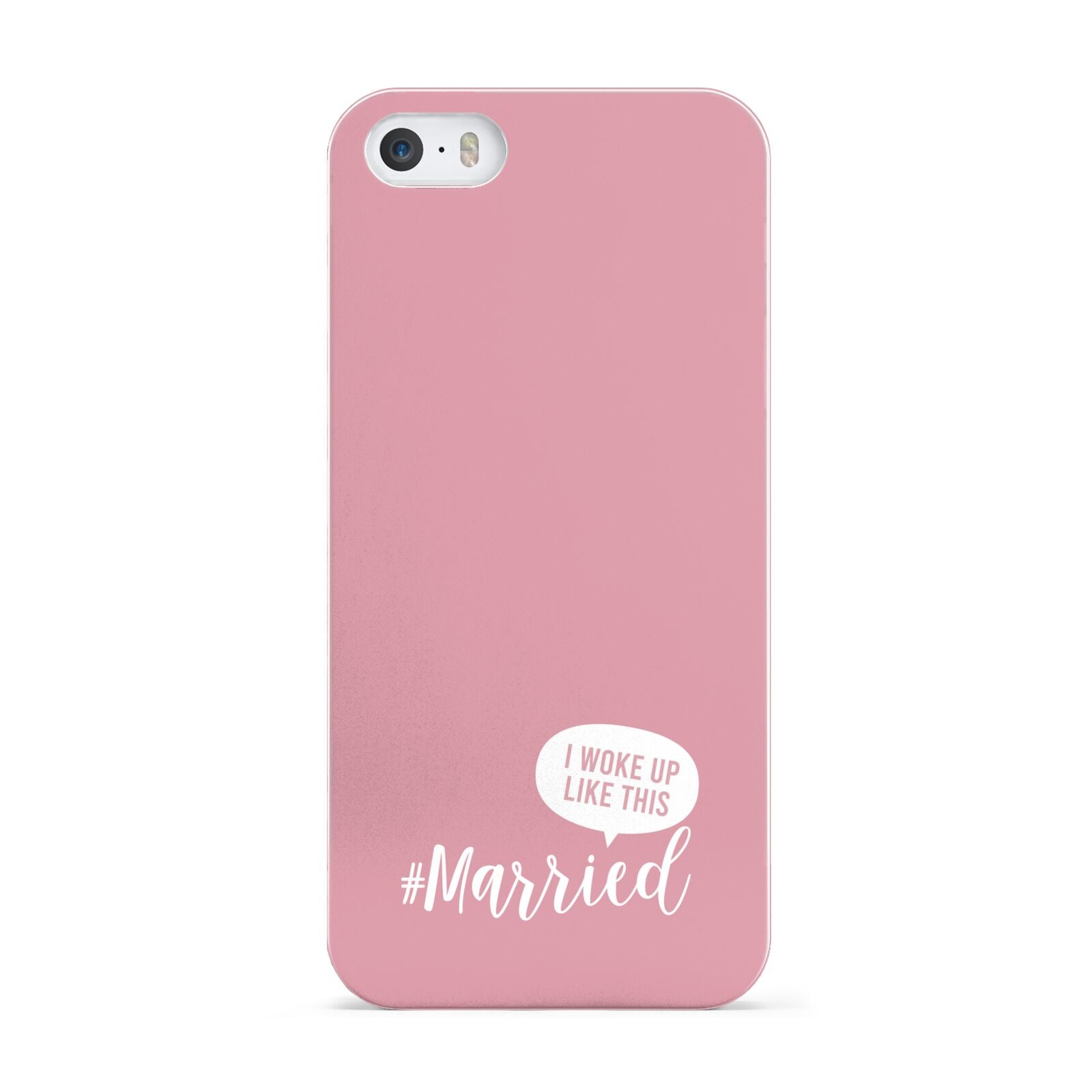 I Woke Up Like This Married Apple iPhone 5 Case