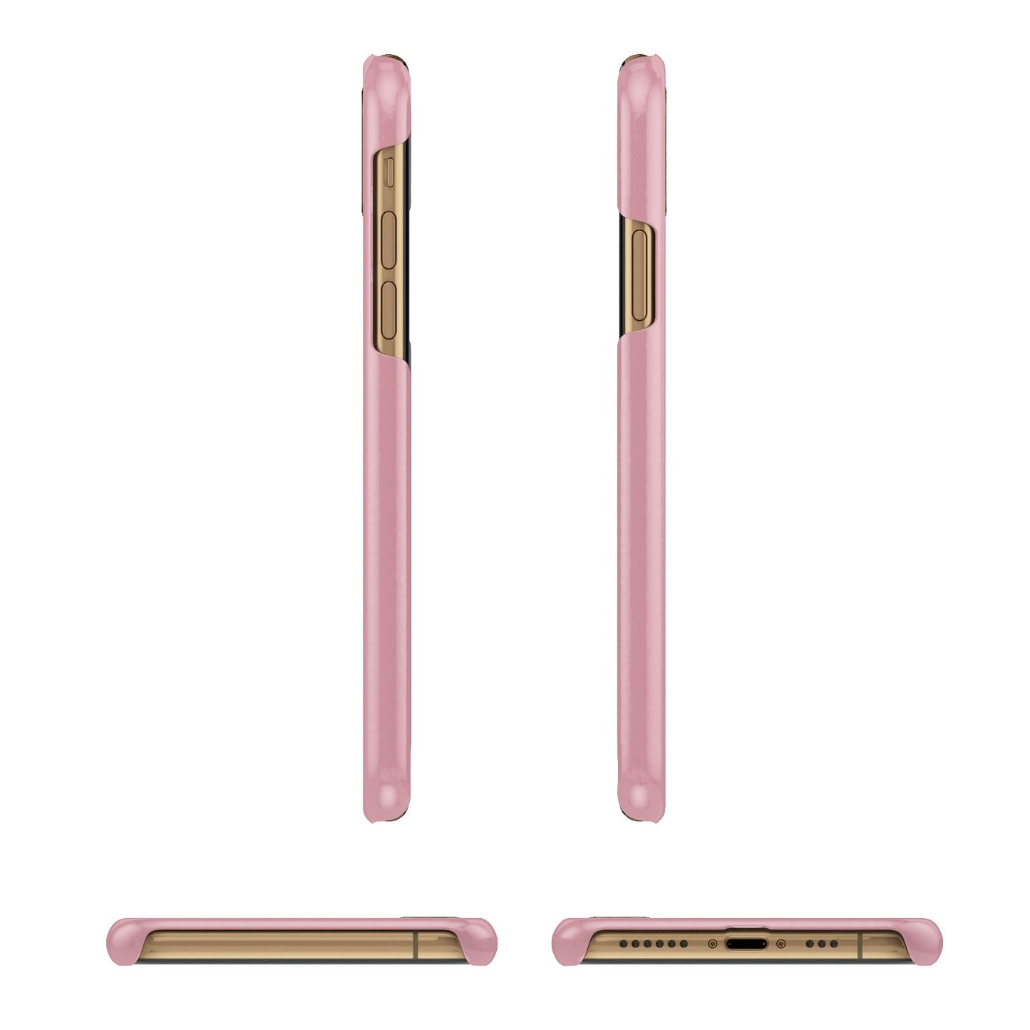 I Woke Up Like This Married Apple iPhone Xs 3D Wrap Snap Case Angled Images