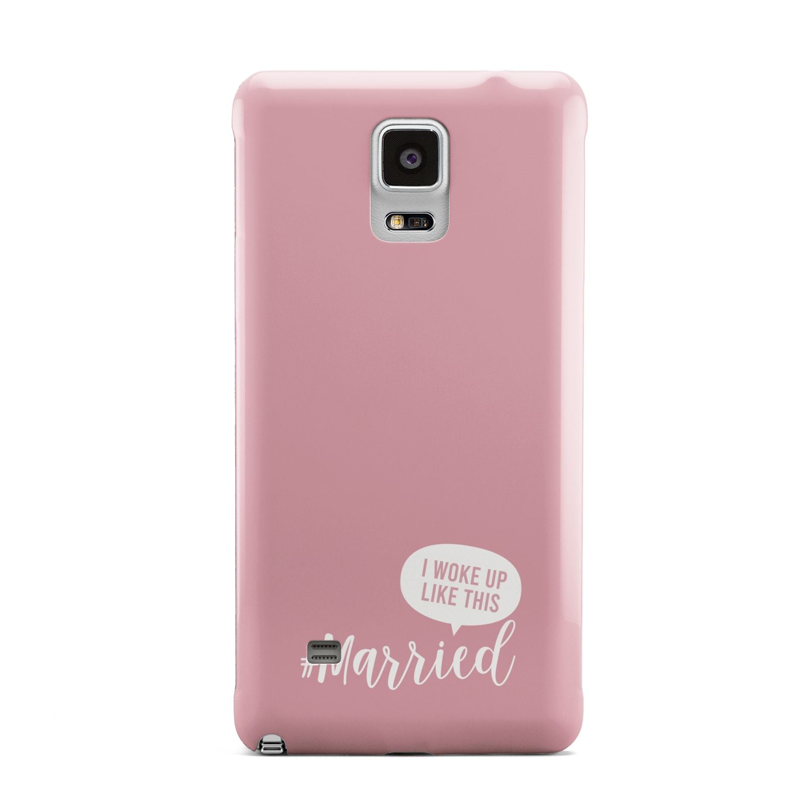I Woke Up Like This Married Samsung Galaxy Note 4 Case