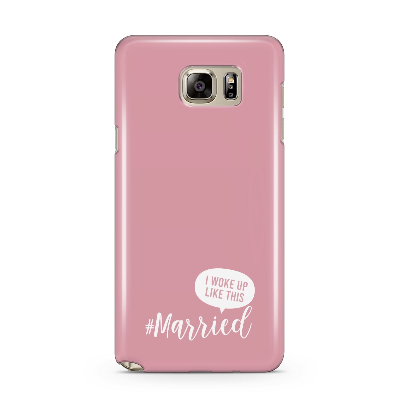 I Woke Up Like This Married Samsung Galaxy Note 5 Case