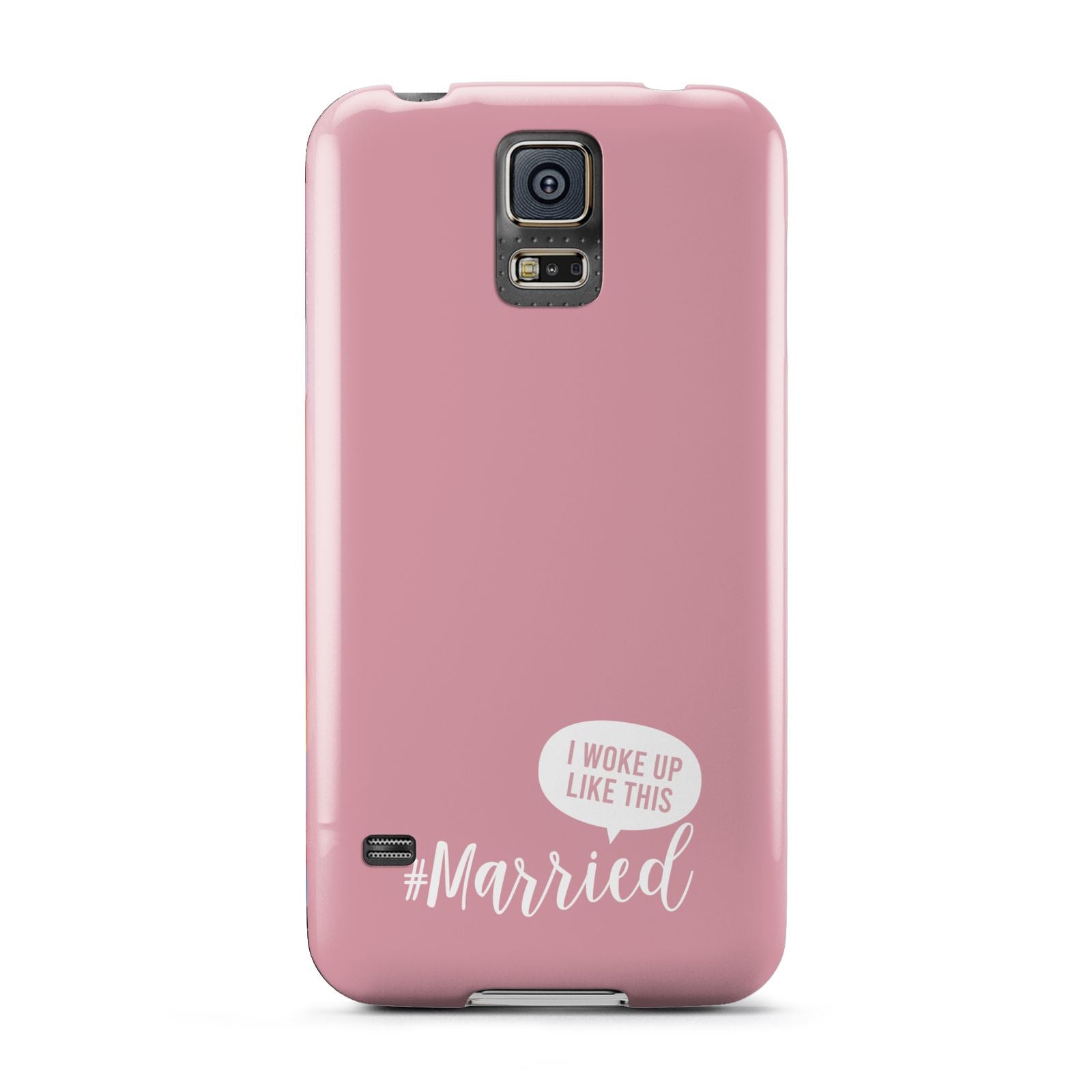I Woke Up Like This Married Samsung Galaxy S5 Case