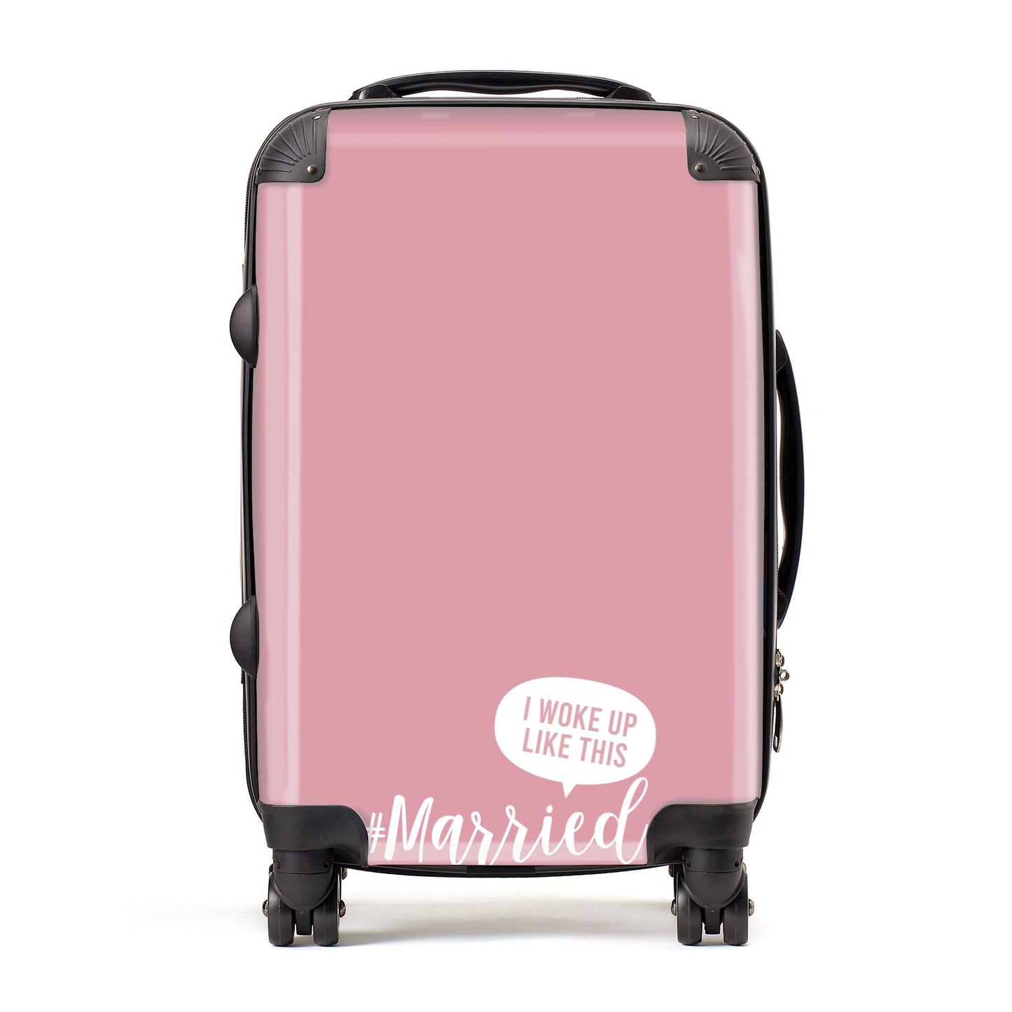 I Woke Up Like This Married Suitcase