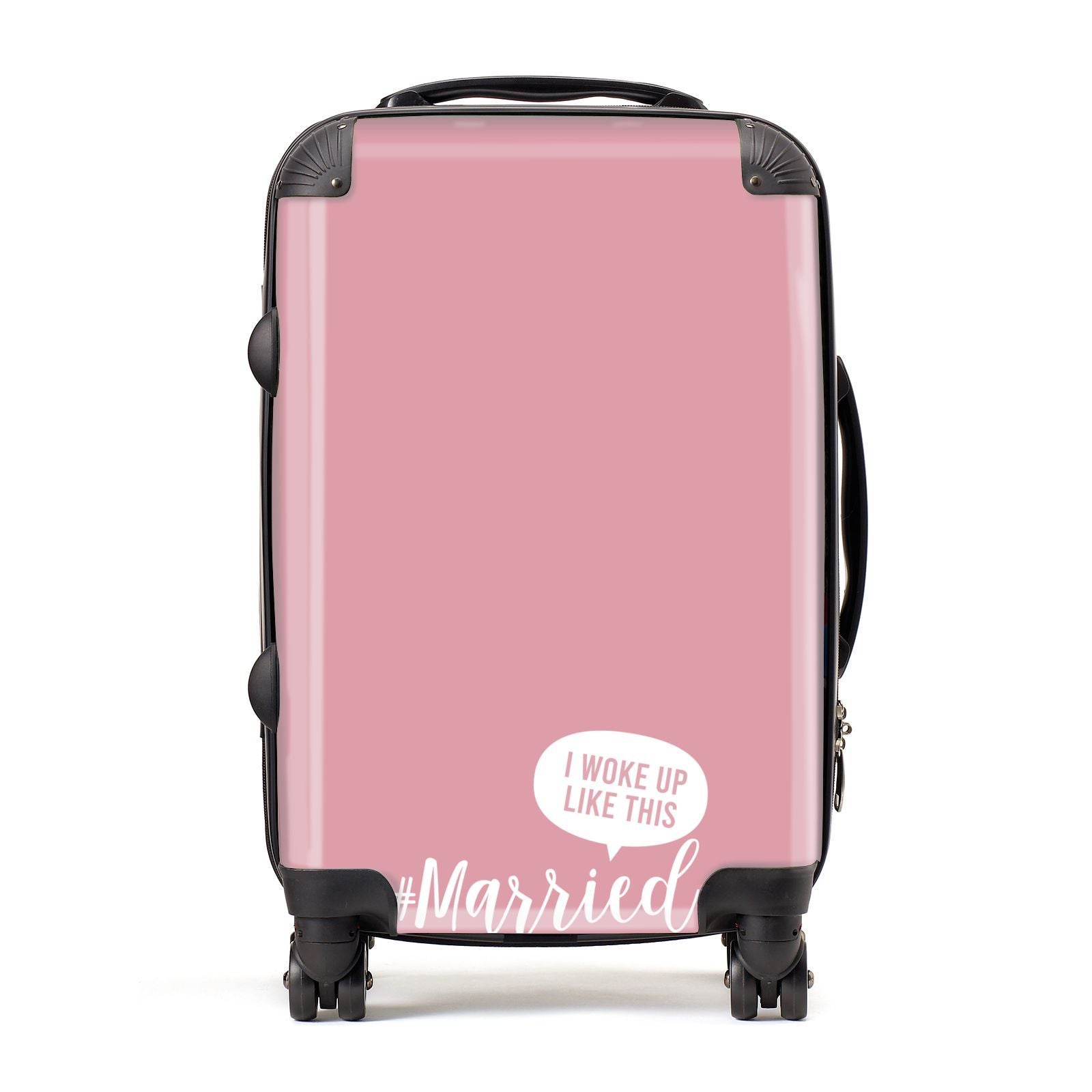I Woke Up Like This Married Suitcase