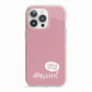 I Woke Up Like This Married iPhone 13 Pro TPU Impact Case with Pink Edges