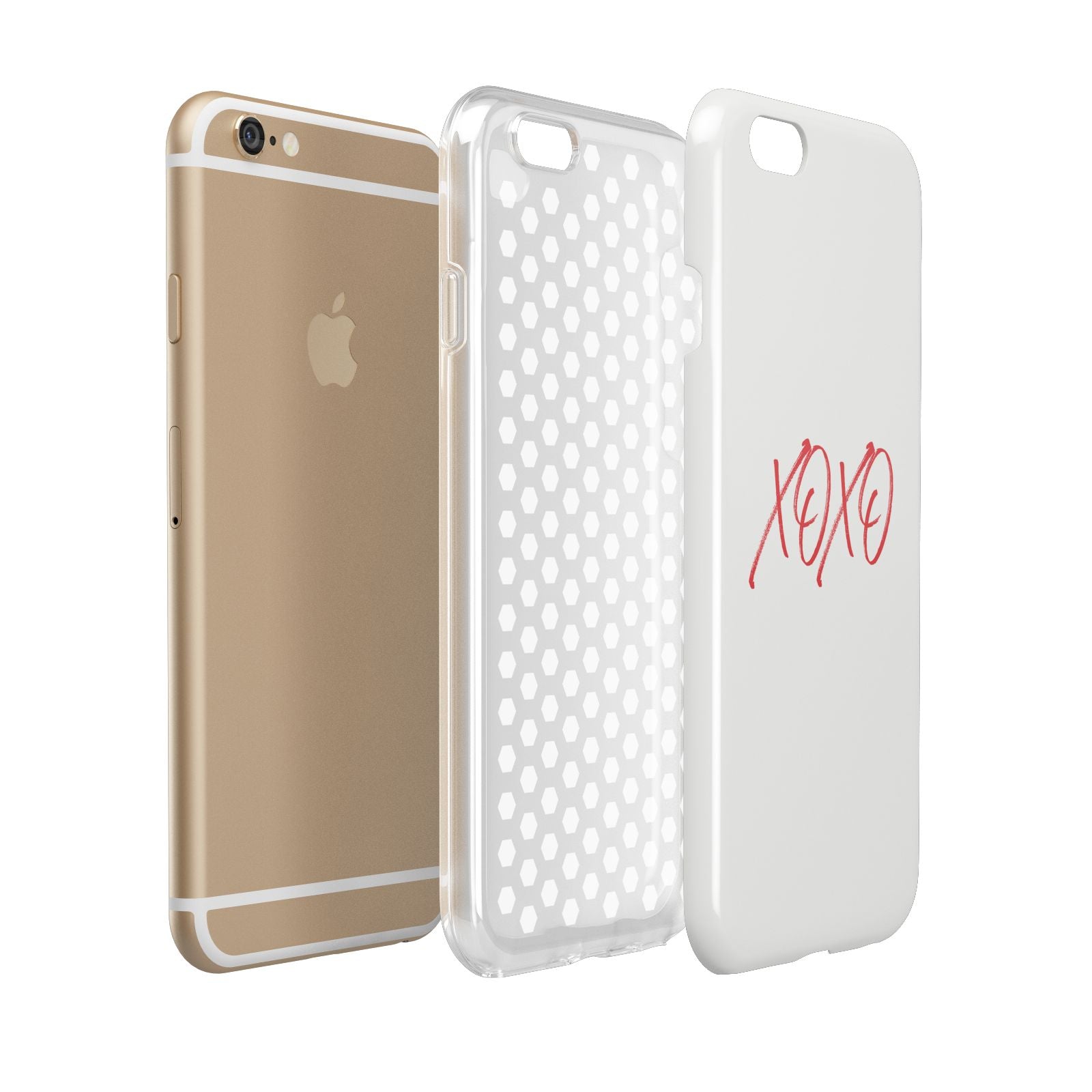 I love you like xo Apple iPhone 6 3D Tough Case Expanded view