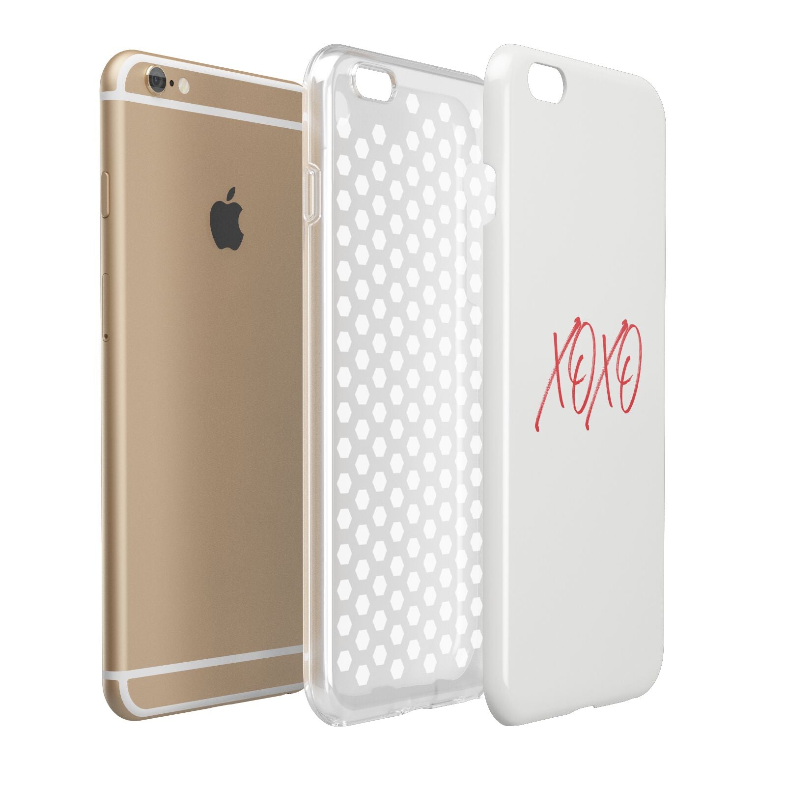 I love you like xo Apple iPhone 6 Plus 3D Tough Case Expand Detail Image