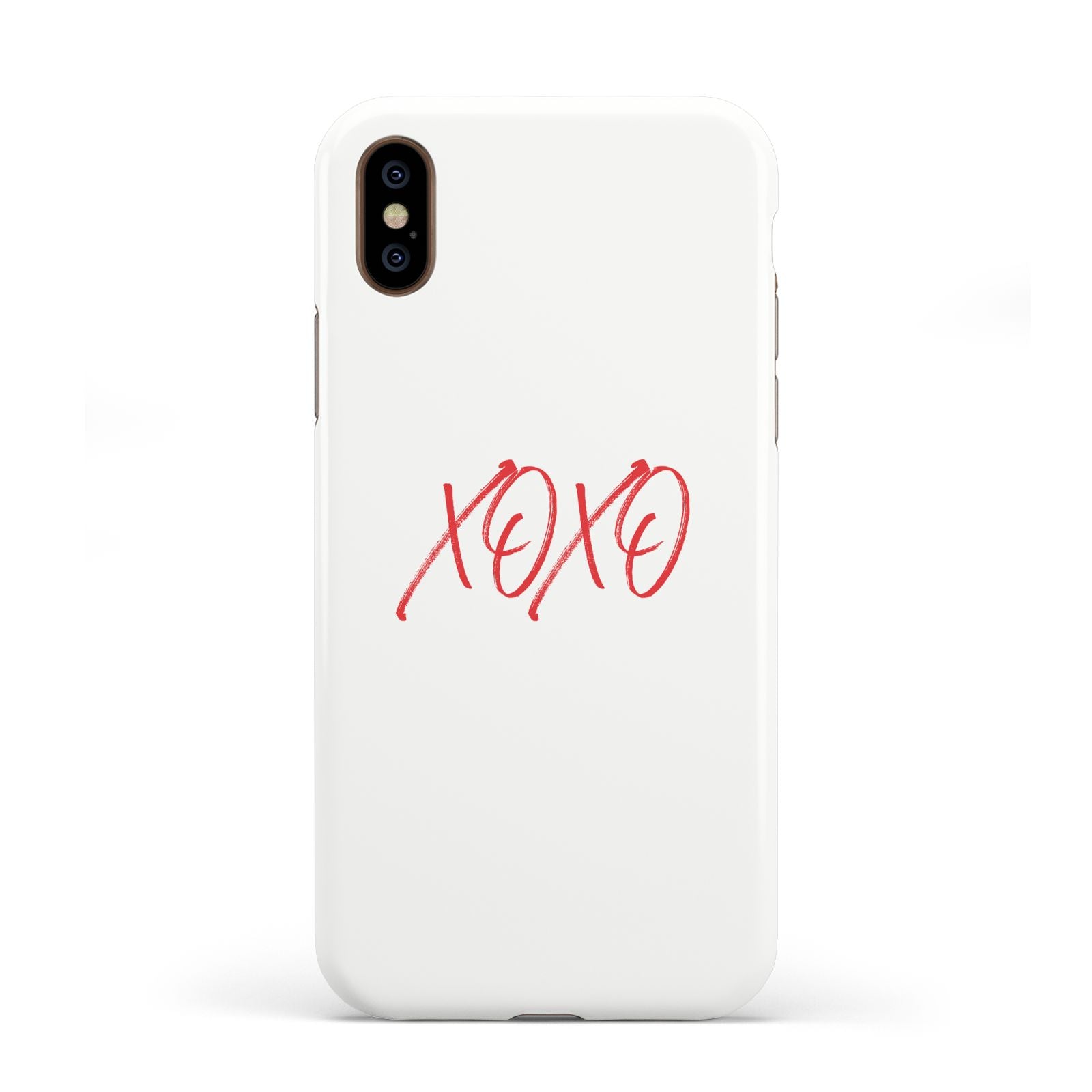 I love you like xo Apple iPhone XS 3D Tough
