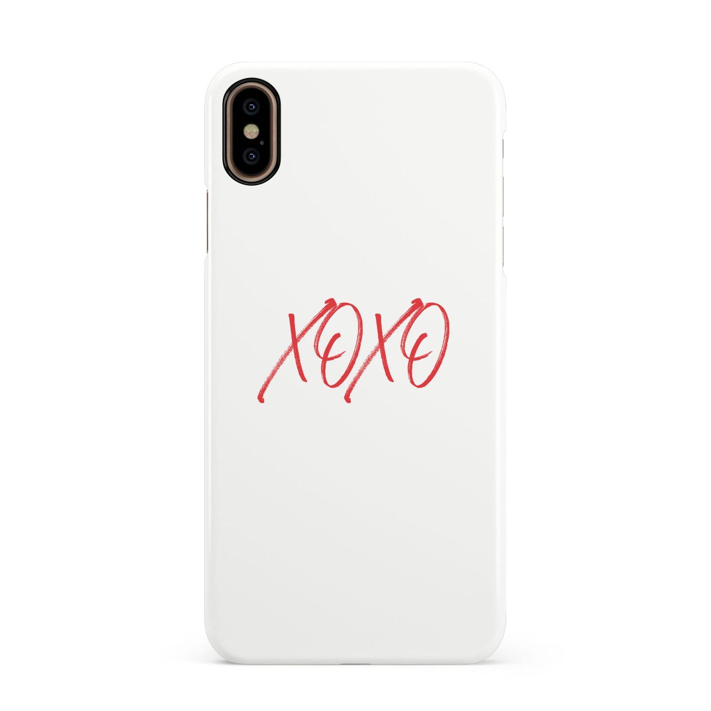 I love you like xo Apple iPhone Xs Max 3D Snap Case