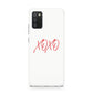 I love you like xo Samsung A02s Case