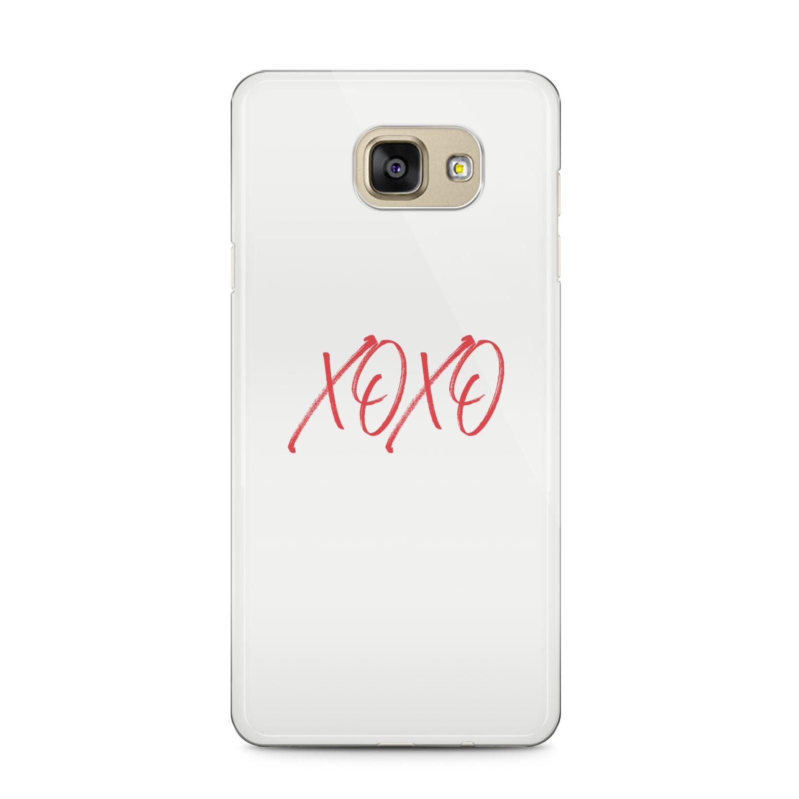 I love you like xo Samsung Galaxy A5 2016 Case on gold phone