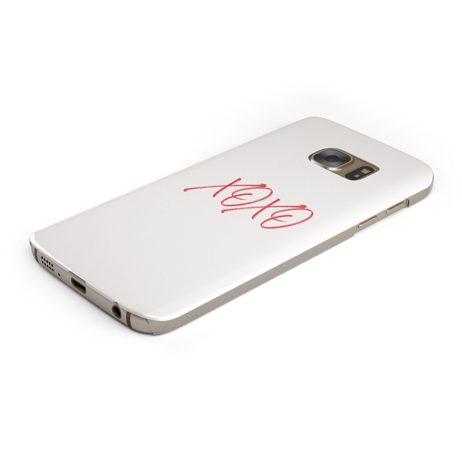 I love you like xo Samsung Galaxy Case Bottom Cutout