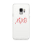 I love you like xo Samsung Galaxy S9 Case