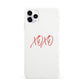 I love you like xo iPhone 11 Pro Max 3D Snap Case