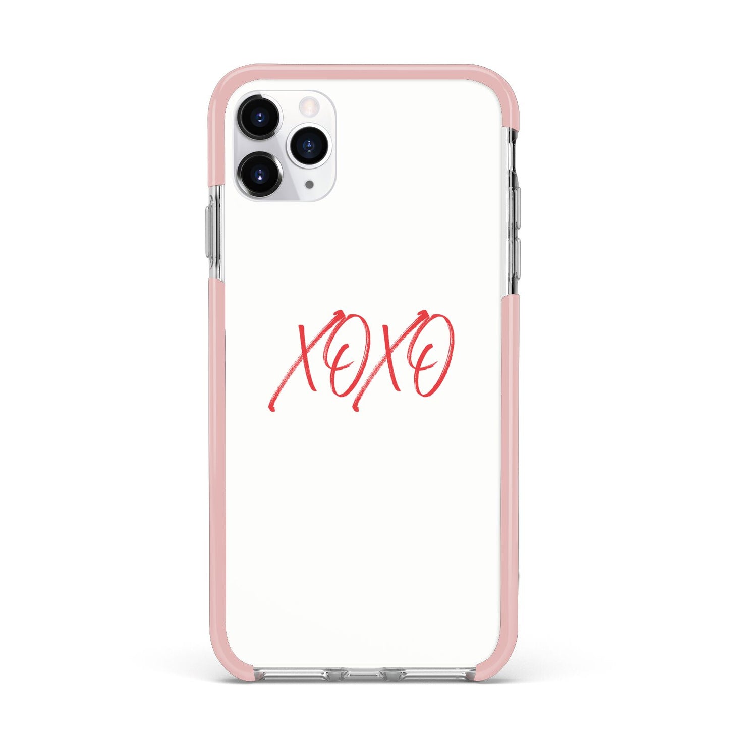 I love you like xo iPhone 11 Pro Max Impact Pink Edge Case