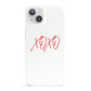 I love you like xo iPhone 13 Full Wrap 3D Snap Case