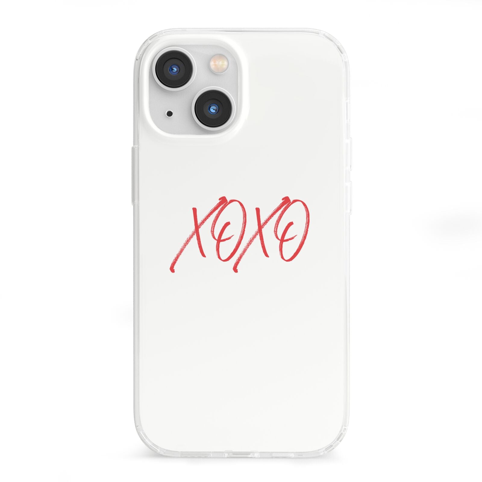 I love you like xo iPhone 13 Mini Clear Bumper Case