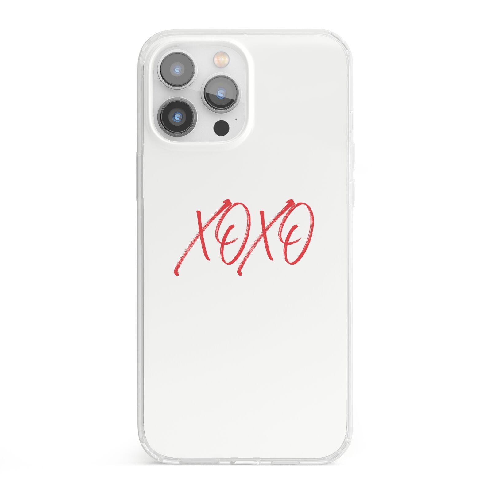 I love you like xo iPhone 13 Pro Max Clear Bumper Case