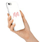 I love you like xo iPhone 7 Bumper Case on Silver iPhone Alternative Image