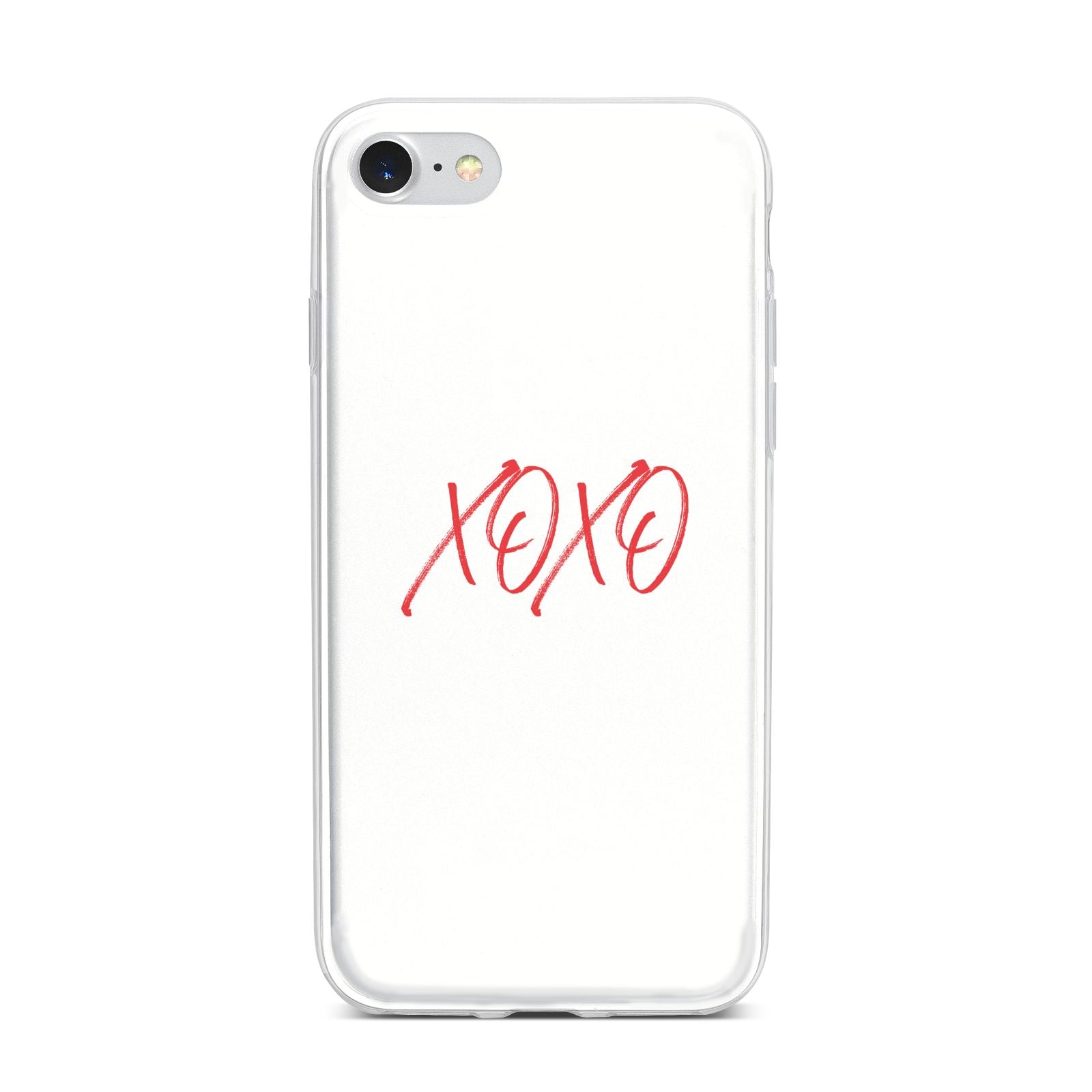I love you like xo iPhone 7 Bumper Case on Silver iPhone