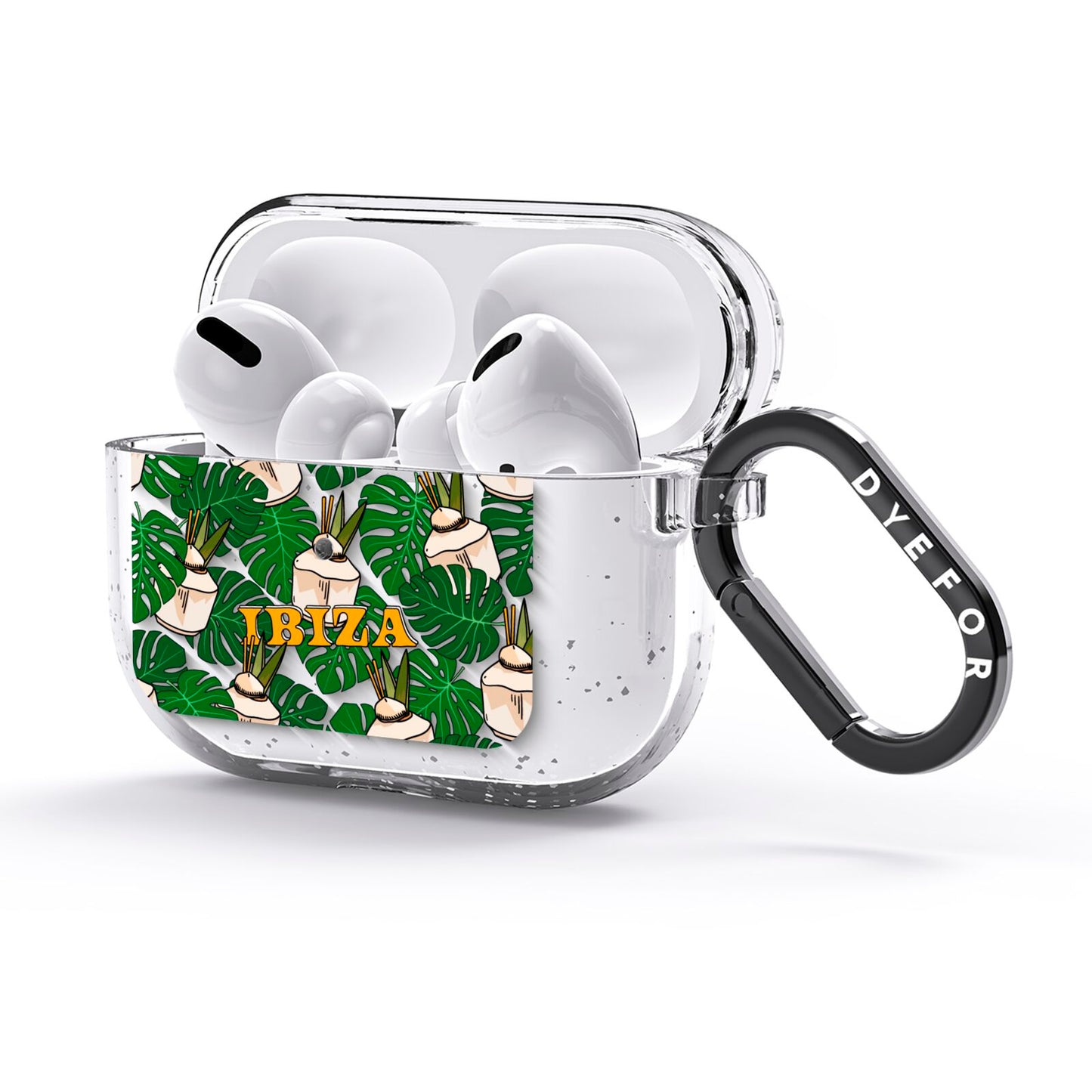 Ibiza AirPods Glitter Case 3rd Gen Side Image