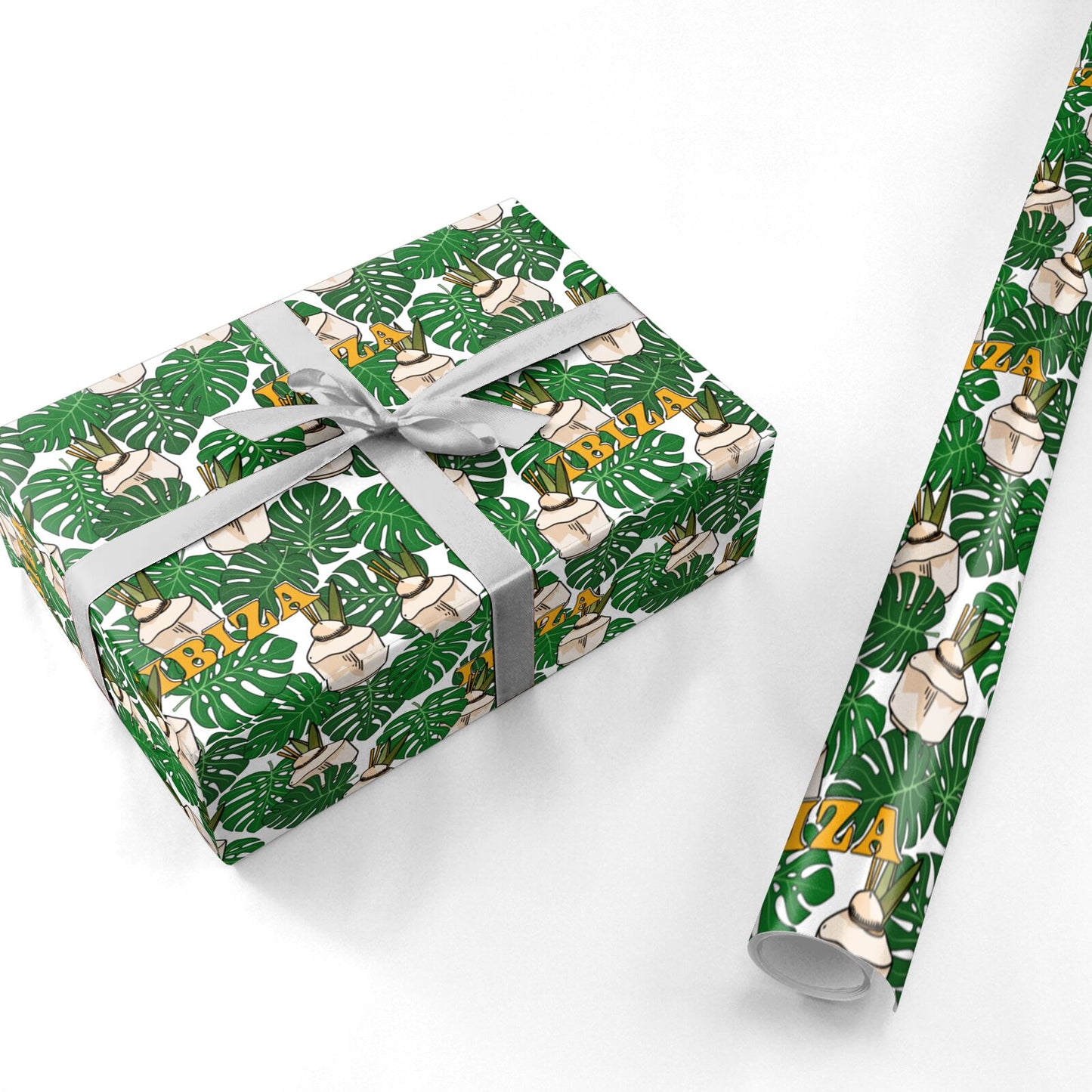 Ibiza Personalised Wrapping Paper