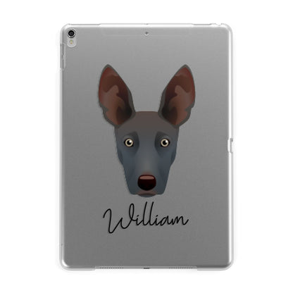 Ibizan Hound Personalised Apple iPad Silver Case