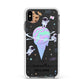 Ice Cream Planets with Name Apple iPhone Xs Max Impact Case White Edge on Black Phone