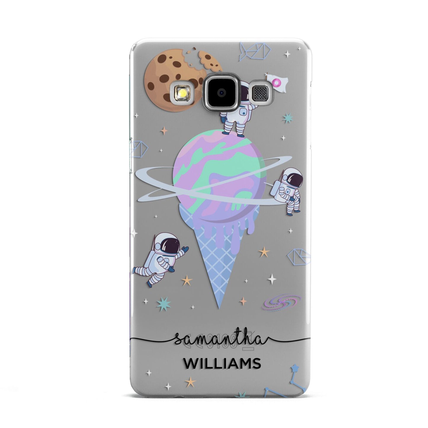 Ice Cream Planets with Name Samsung Galaxy A5 Case