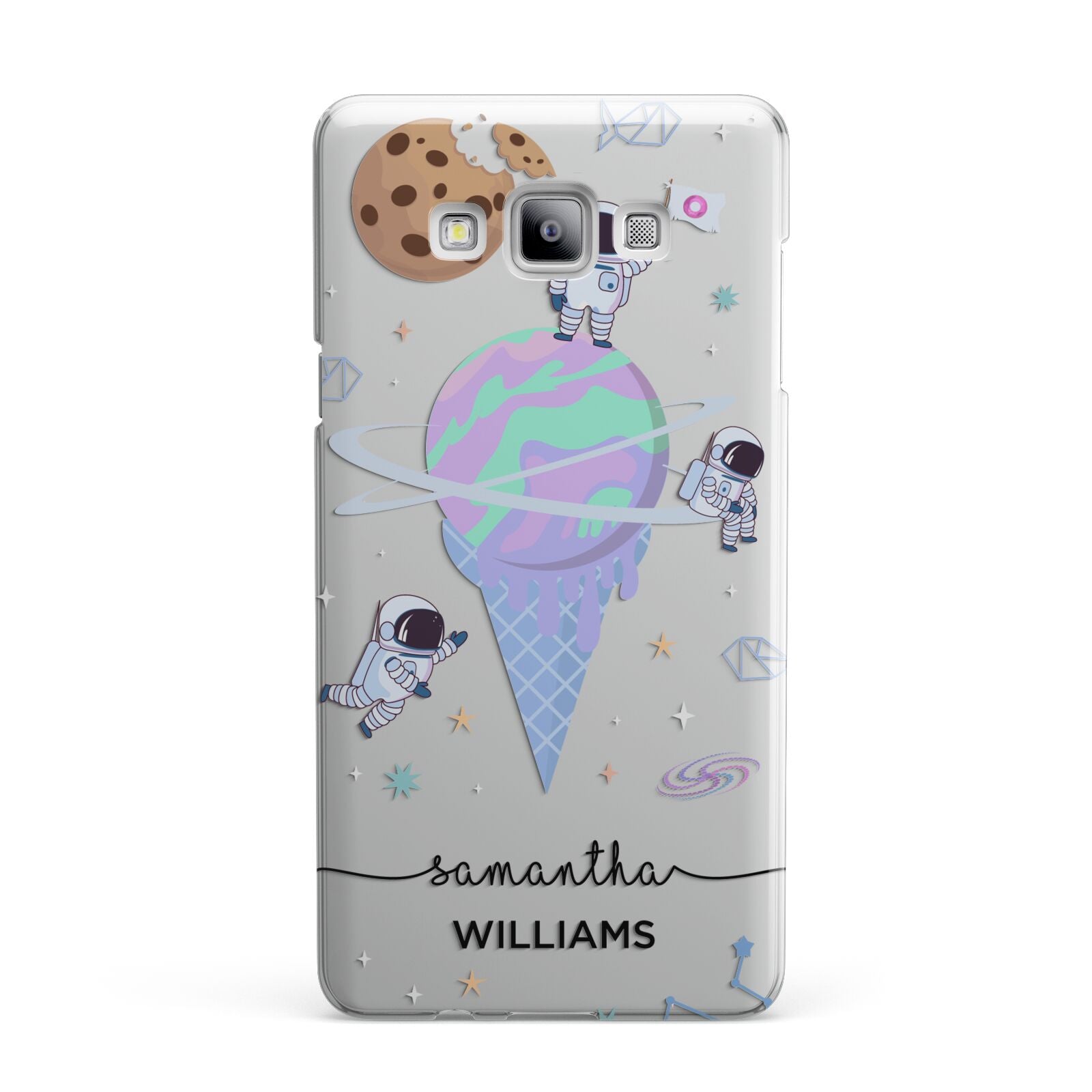 Ice Cream Planets with Name Samsung Galaxy A7 2015 Case