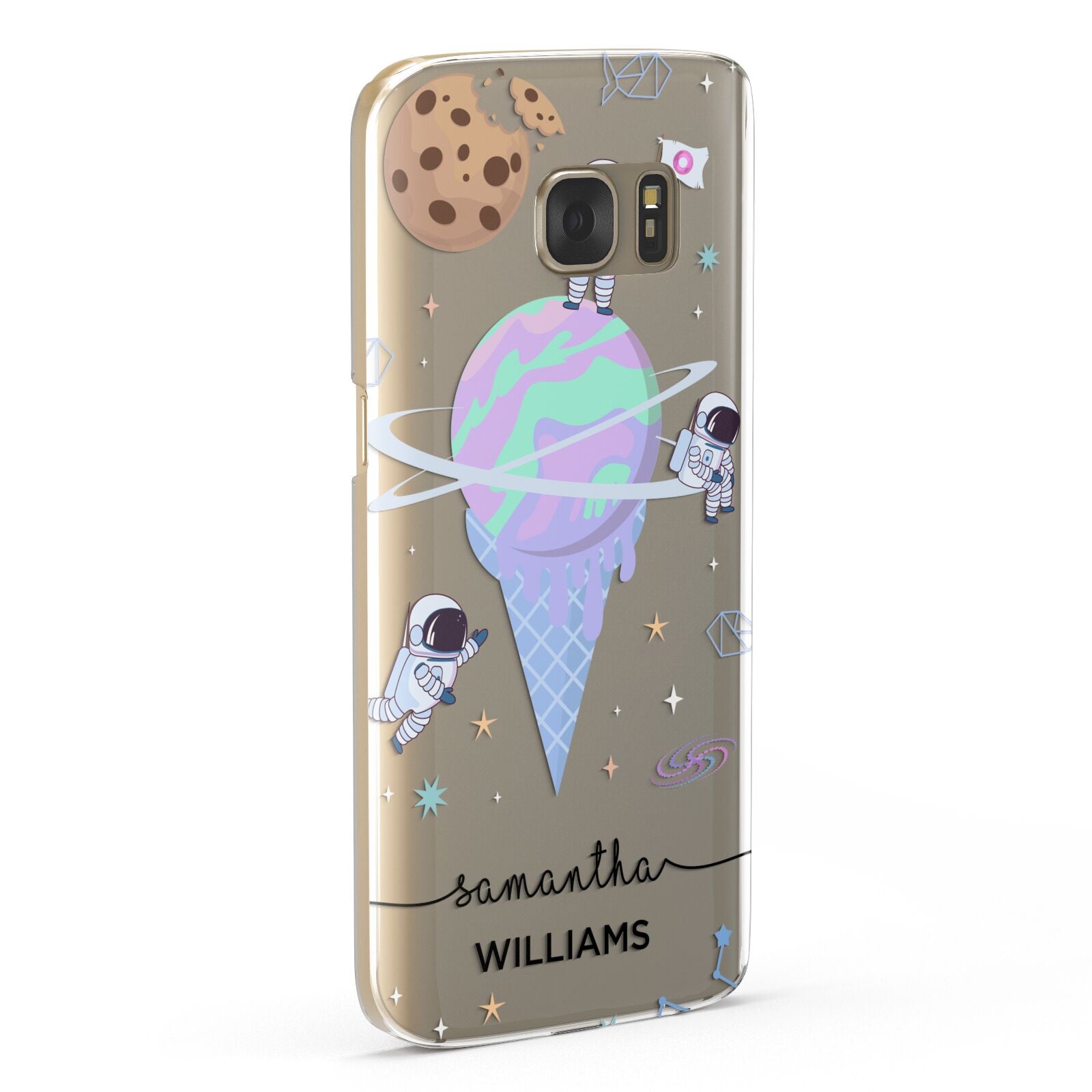Ice Cream Planets with Name Samsung Galaxy Case Fourty Five Degrees