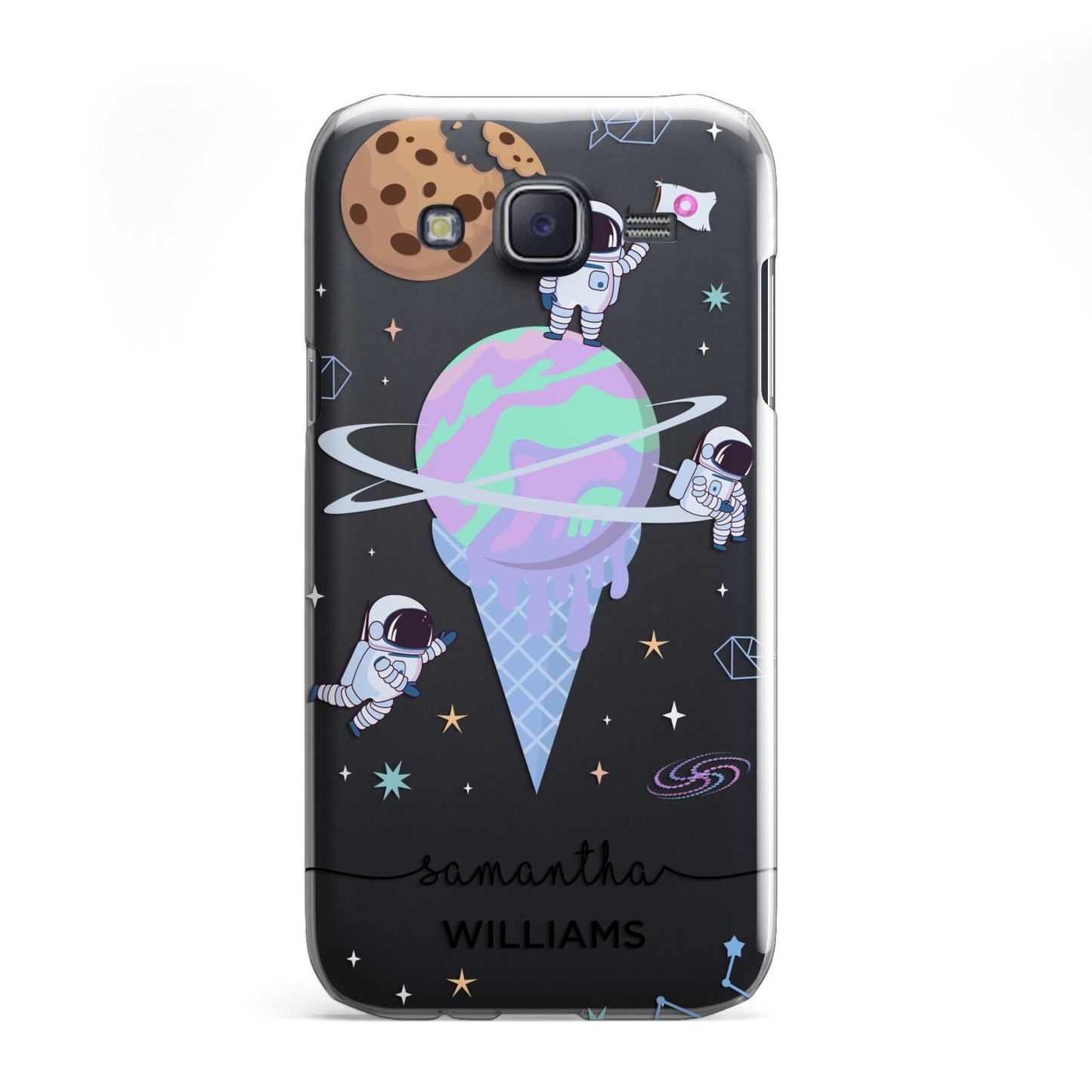 Ice Cream Planets with Name Samsung Galaxy J5 Case