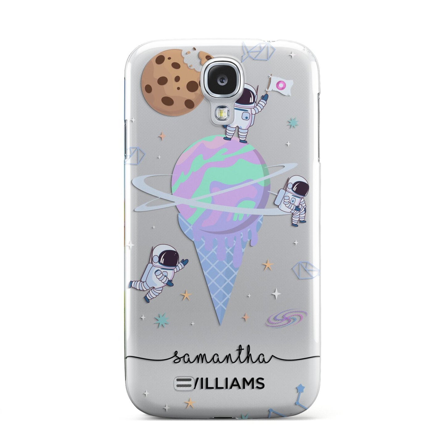 Ice Cream Planets with Name Samsung Galaxy S4 Case