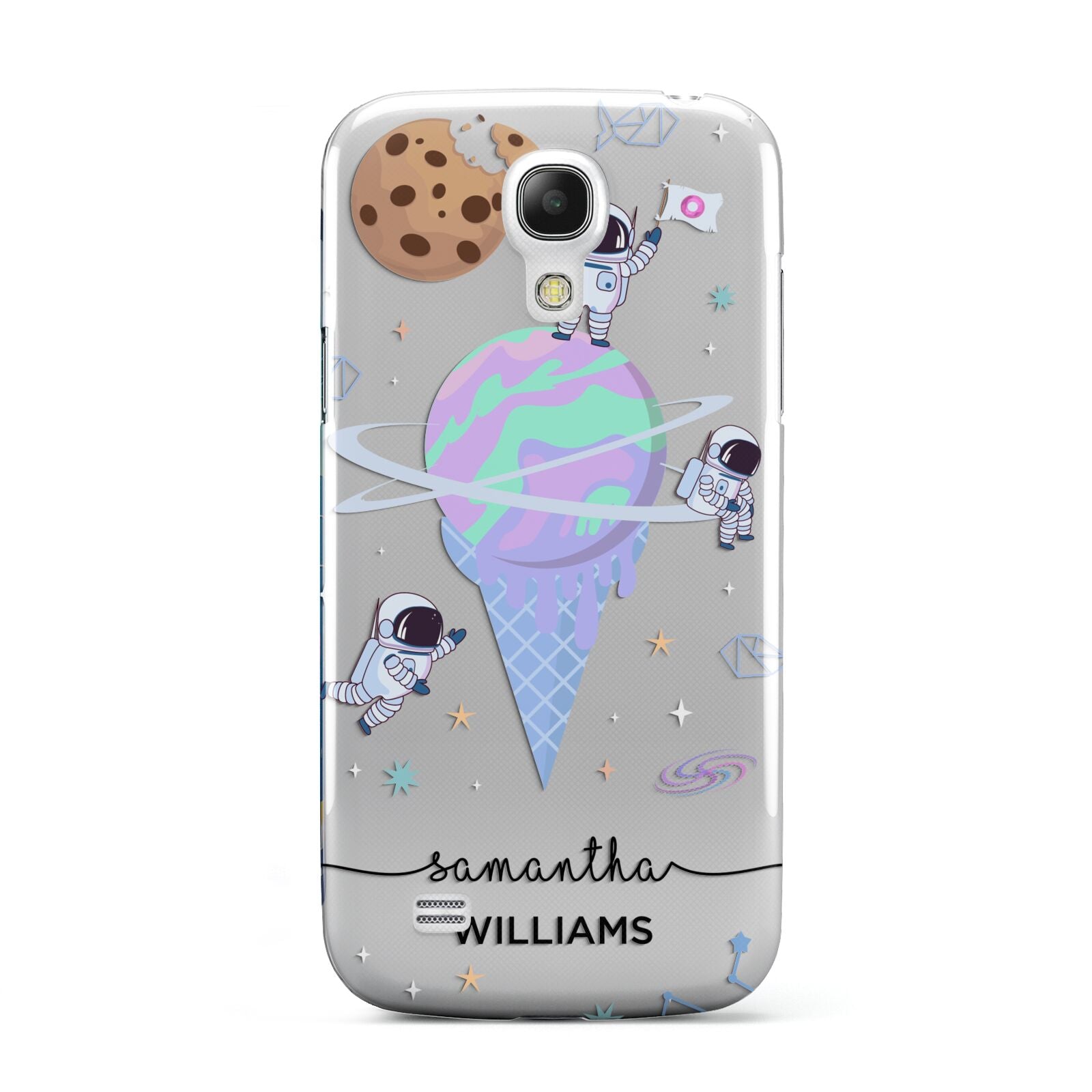 Ice Cream Planets with Name Samsung Galaxy S4 Mini Case