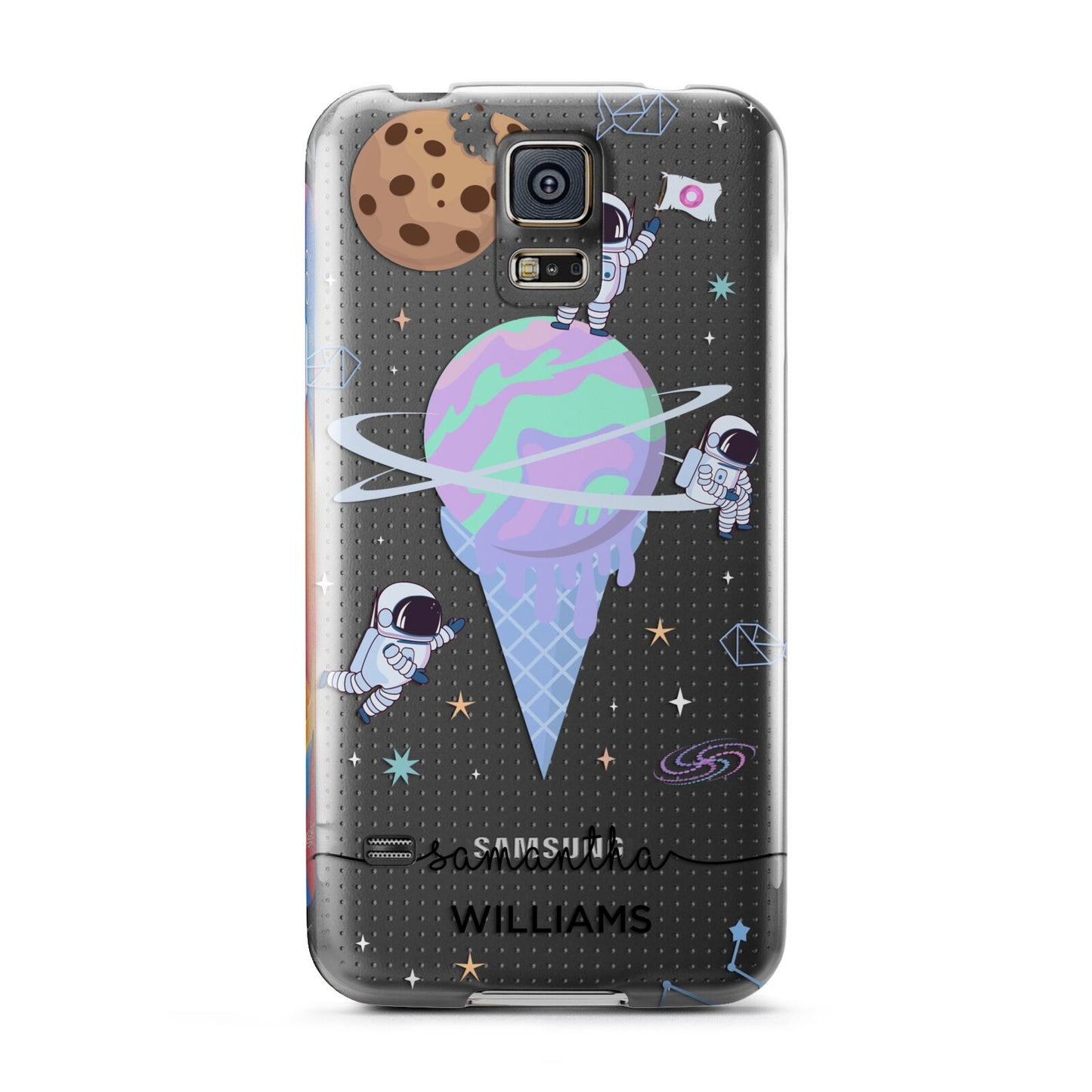 Ice Cream Planets with Name Samsung Galaxy S5 Case