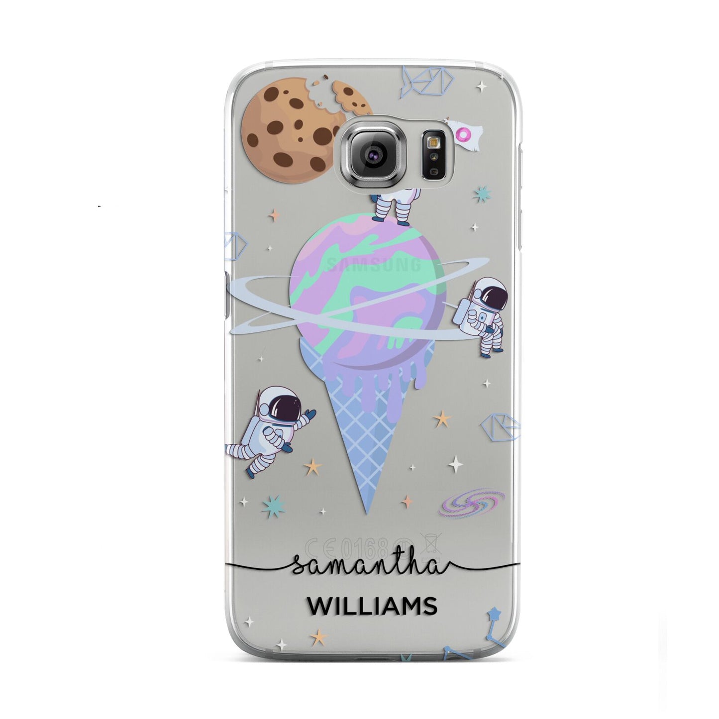 Ice Cream Planets with Name Samsung Galaxy S6 Case
