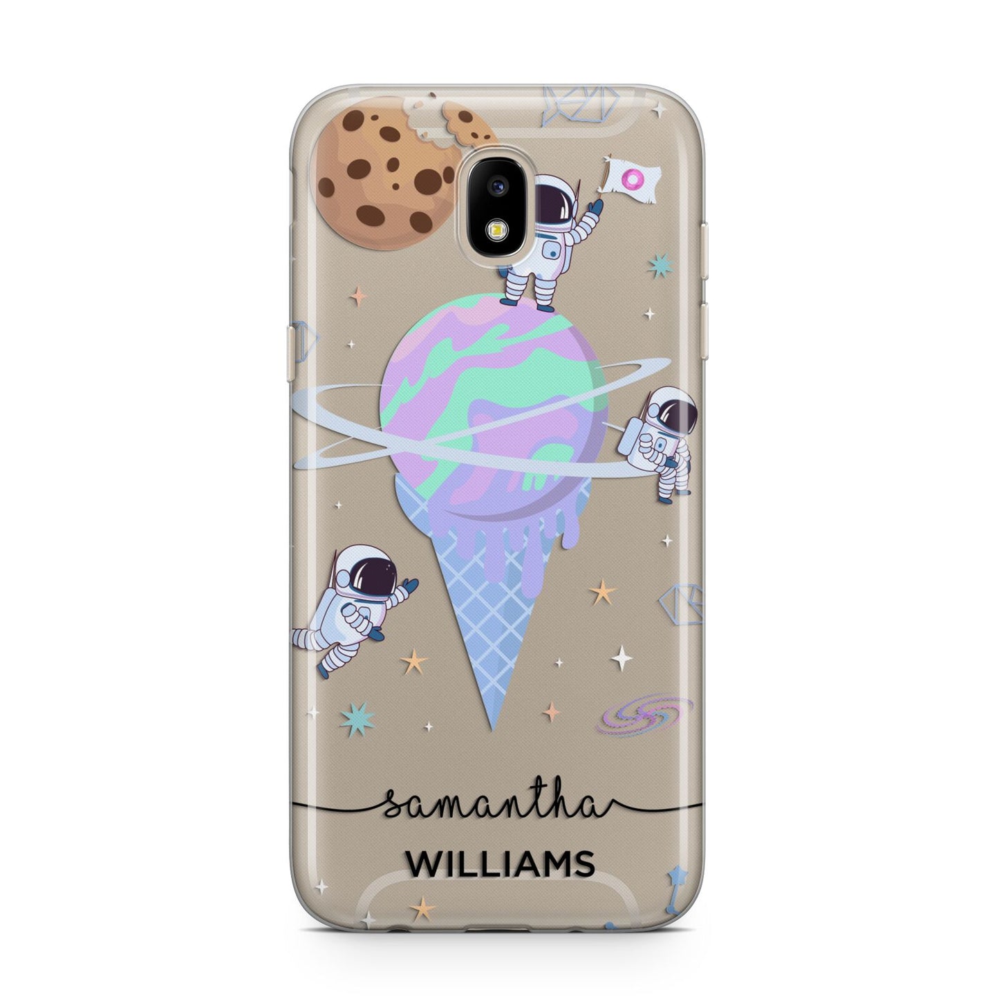 Ice Cream Planets with Name Samsung J5 2017 Case