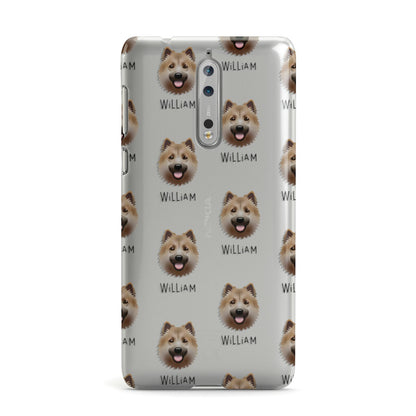 Icelandic Sheepdog Icon with Name Nokia Case