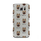 Icelandic Sheepdog Icon with Name Samsung Galaxy S6 Case