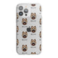 Icelandic Sheepdog Icon with Name iPhone 13 Pro Max TPU Impact Case with White Edges