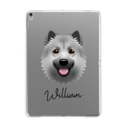 Icelandic Sheepdog Personalised Apple iPad Silver Case