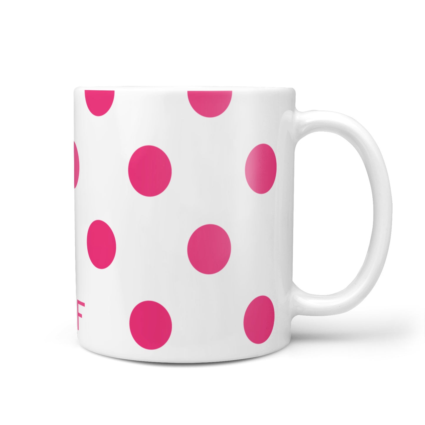 Initial Dots Personalised 10oz Mug