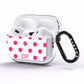 Initial Dots Personalised AirPods Pro Clear Case Side Image