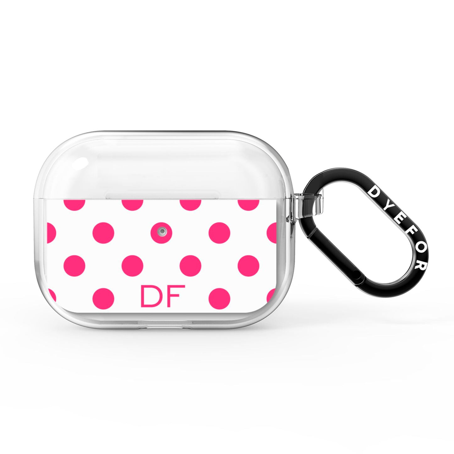 Initial Dots Personalised AirPods Pro Clear Case