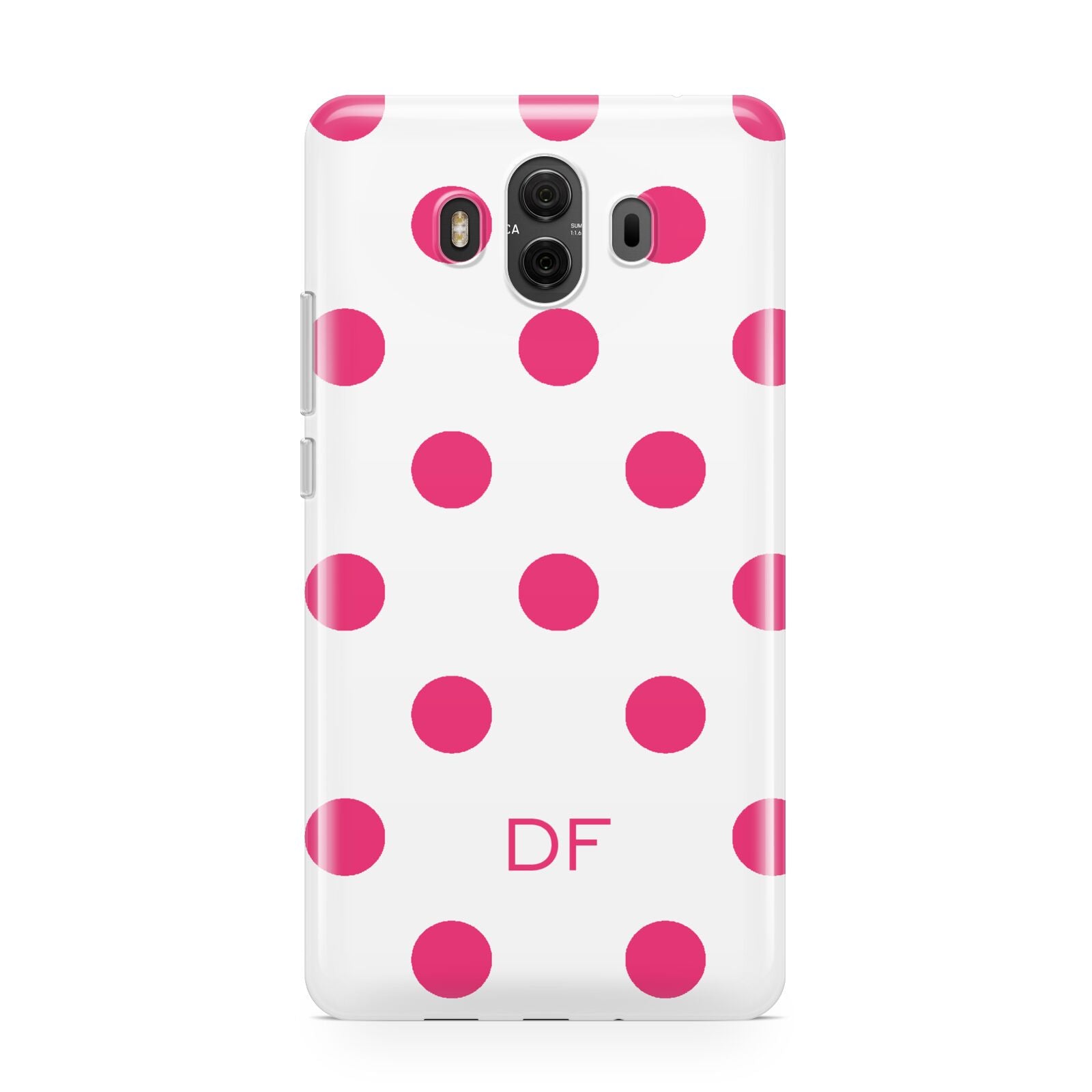 Initial Dots Personalised Huawei Mate 10 Protective Phone Case