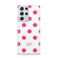 Initial Dots Personalised Samsung S21 Ultra Case