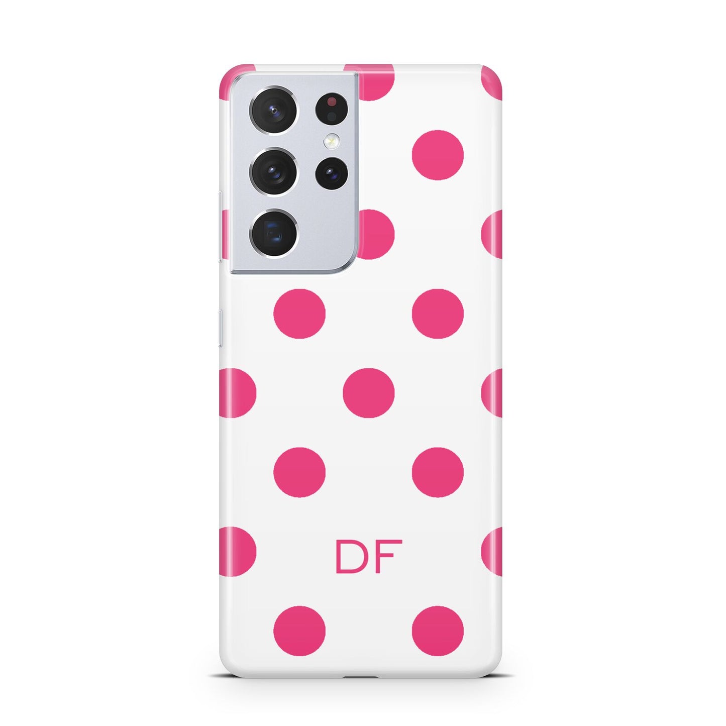 Initial Dots Personalised Samsung S21 Ultra Case