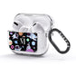 Initialled Candy Space Scene AirPods Glitter Case 3rd Gen Side Image
