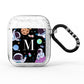 Initialled Candy Space Scene AirPods Glitter Case