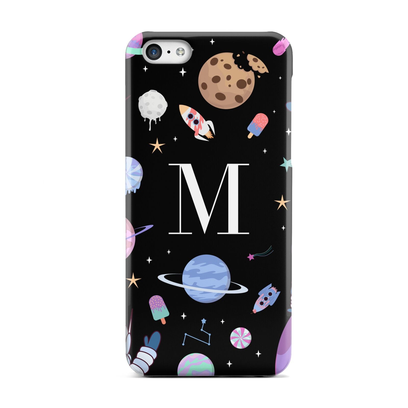 Initialled Candy Space Scene Apple iPhone 5c Case